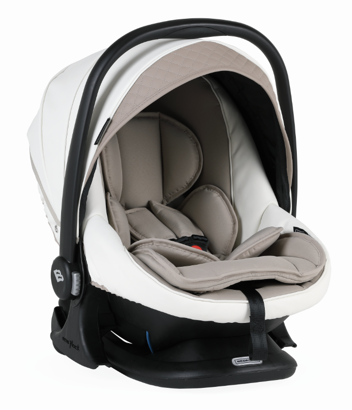 Baby car seat that lies flat store