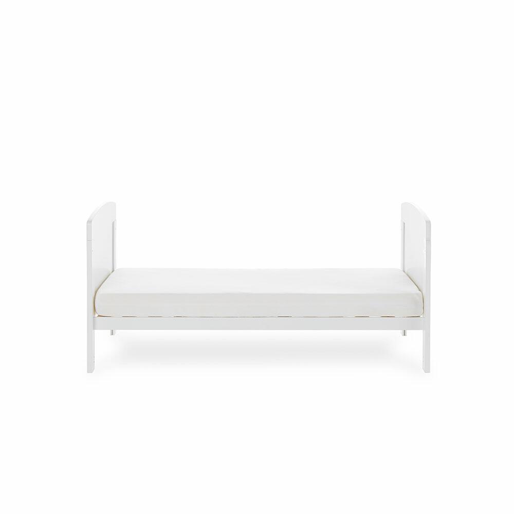 OBaby Grace White toddler bed