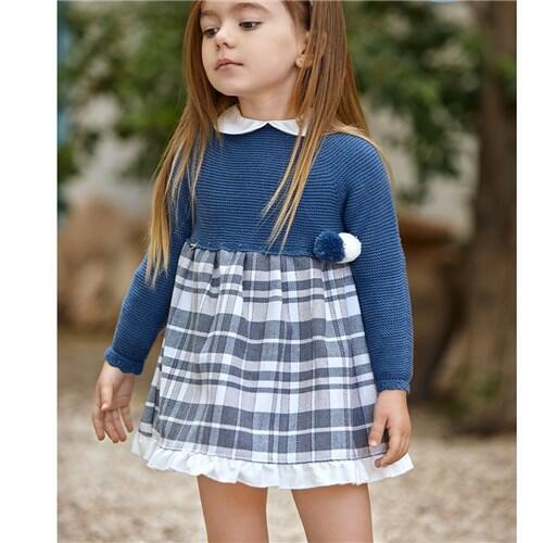 Baby girls checkered dress on sale