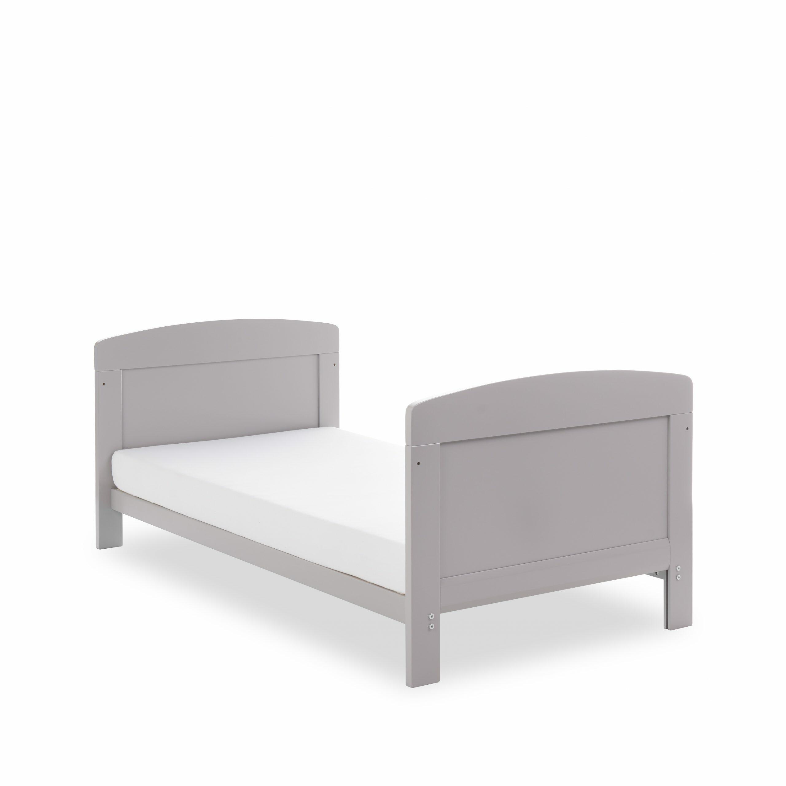 OBaby Grace Warm Grey Cot Bed toddler bed