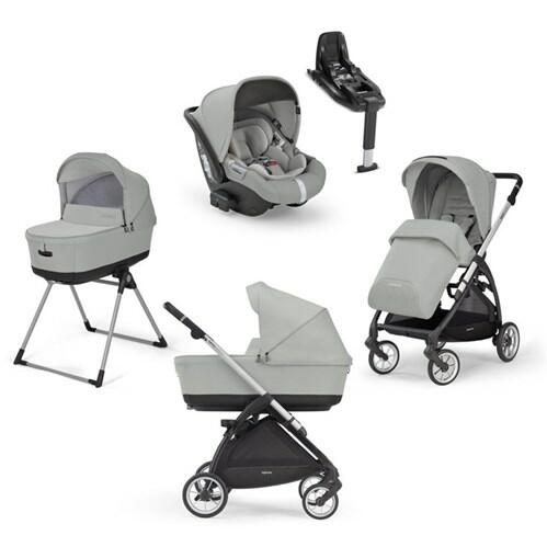 Inglesina Electa Greenwich Silver 3 in 1 Travel System with 360 Isofix
