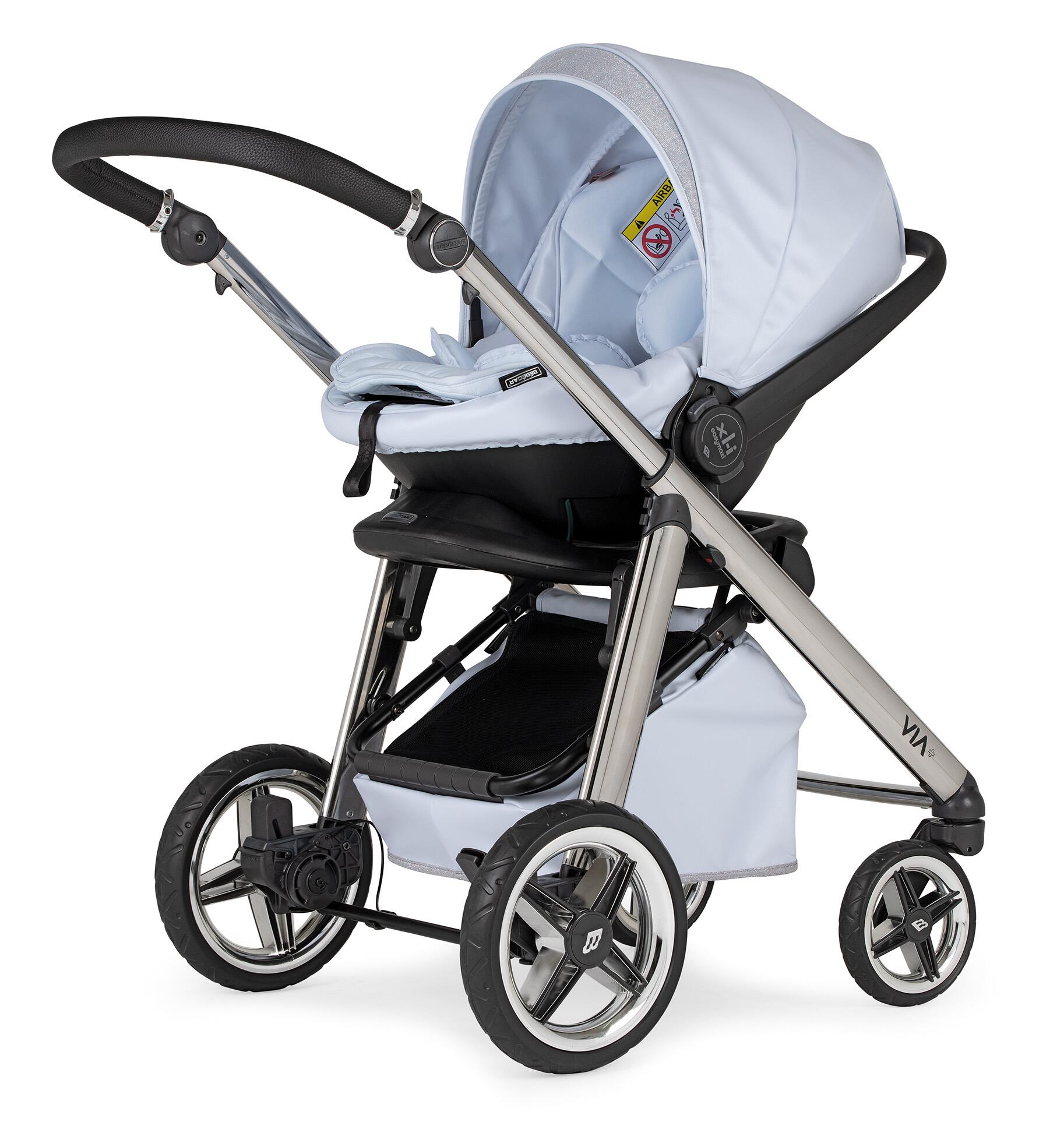 Bebecar Via Prive 2024 Artic Glitter Pram Baby Boutique UK