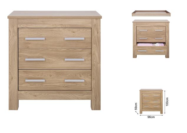 Babystyle store bordeaux oak