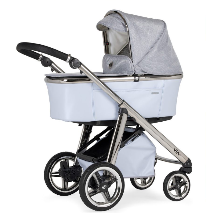 Bebecar Via Prive 2024 Artic Glitter Pram Baby Boutique UK