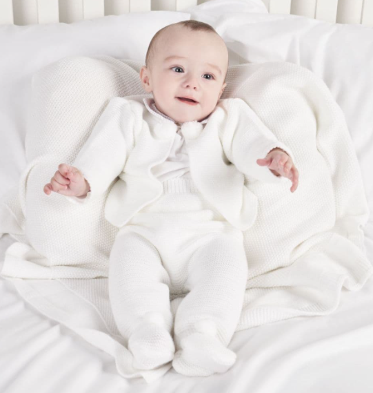 unisex knitted baby set