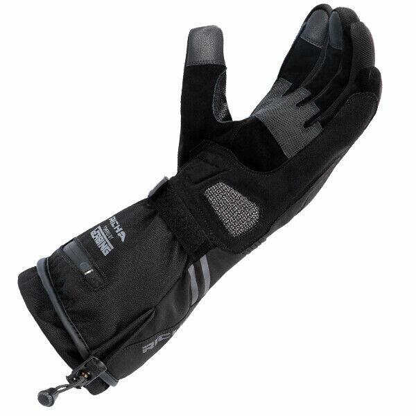 Richa Arctic Winter Motorcycle Gloves – Waterproof, Thermal, CE Approved, Black