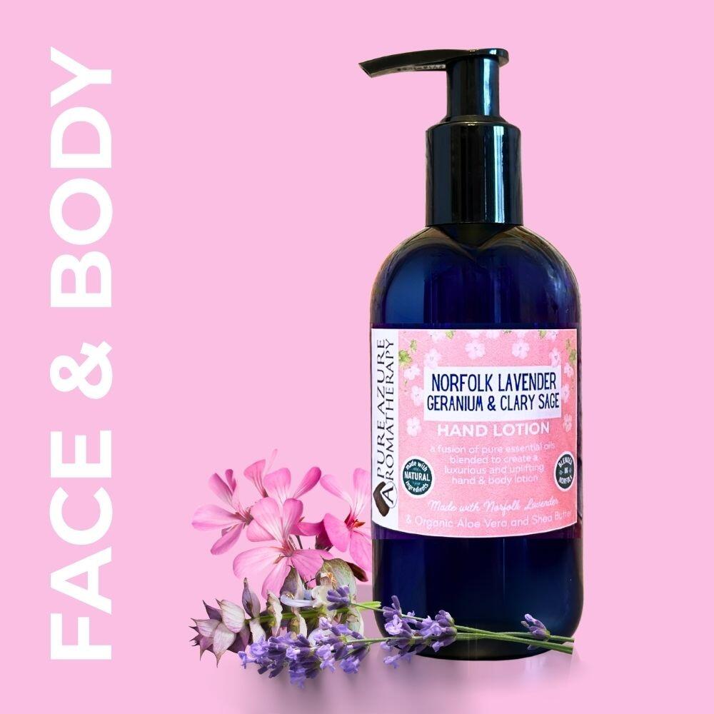 Aromatherapy face and body