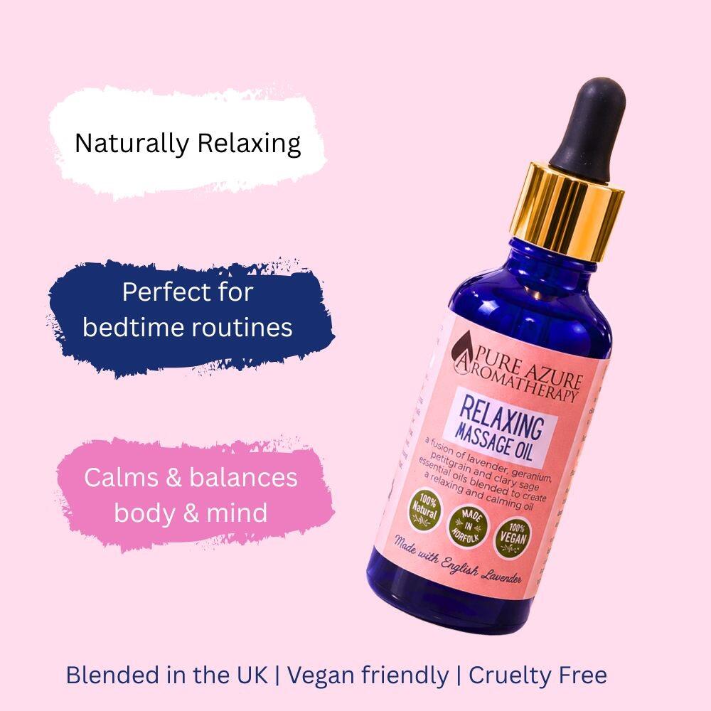 Relaxing Body Massage Oil info