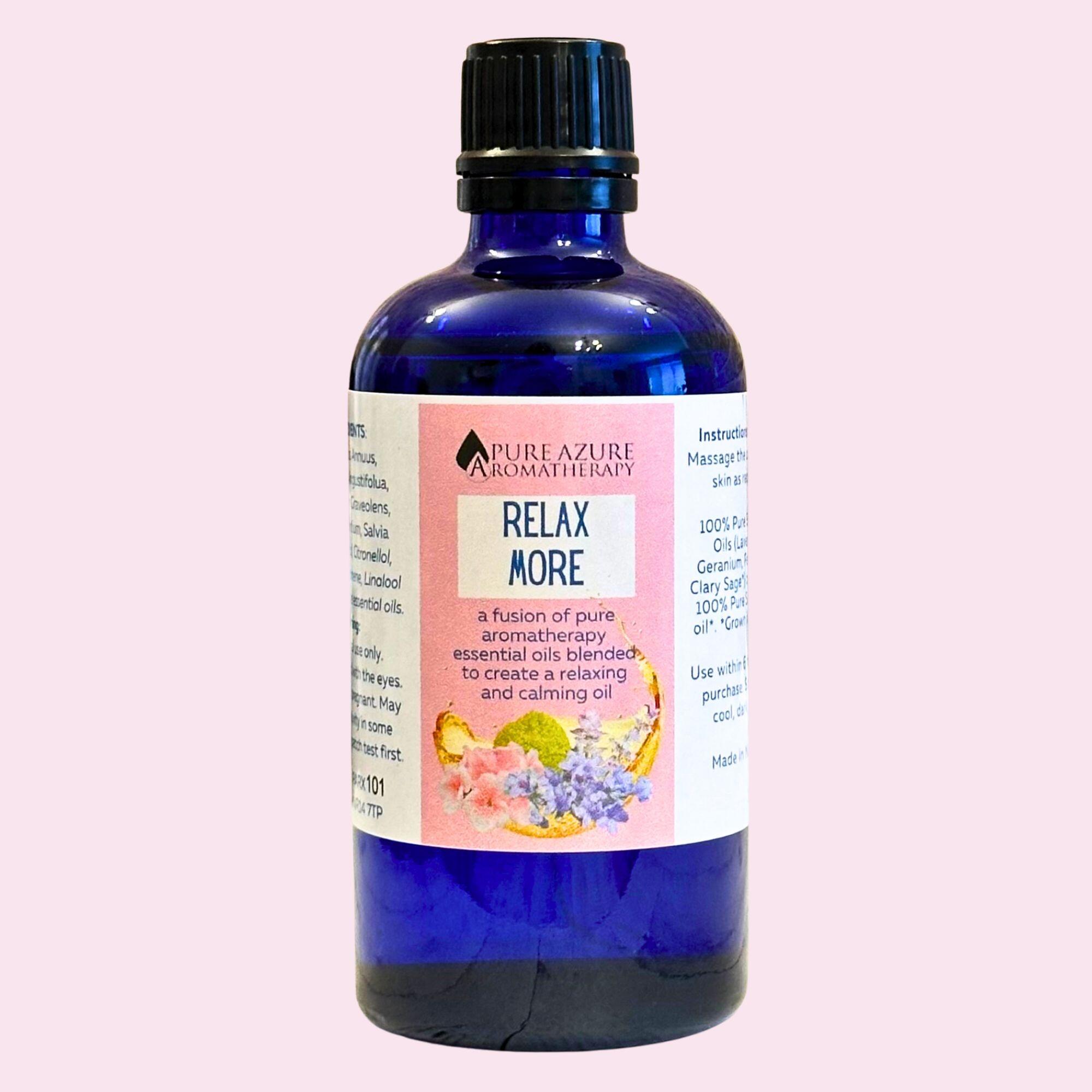 Relax More massage oil