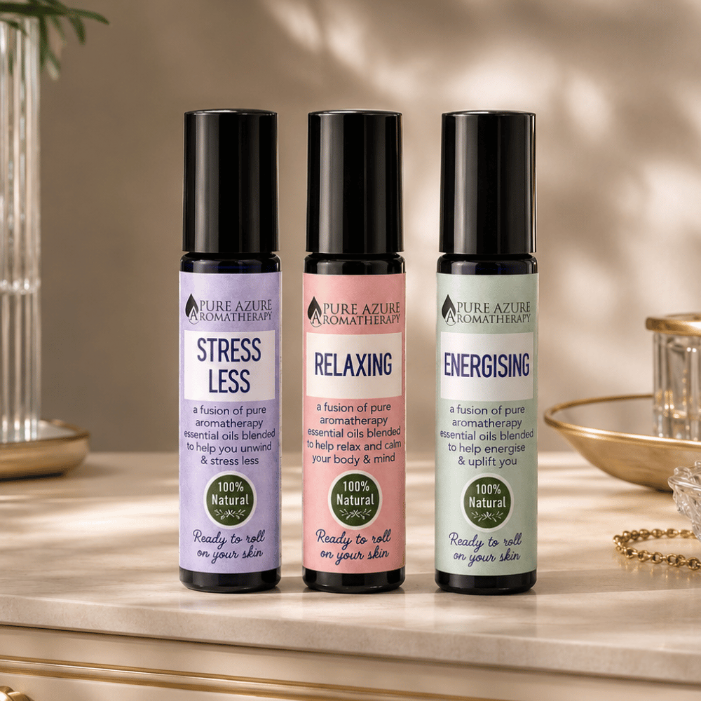 Pure Azure Aromatherapy Pulse Point Roller ball set