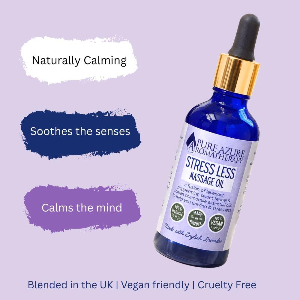 Stress Less massage oil Information
