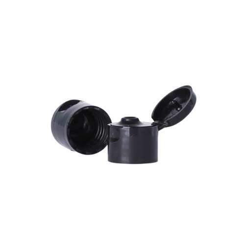 Black Flip Top lid for 50/100ml plastic bottle