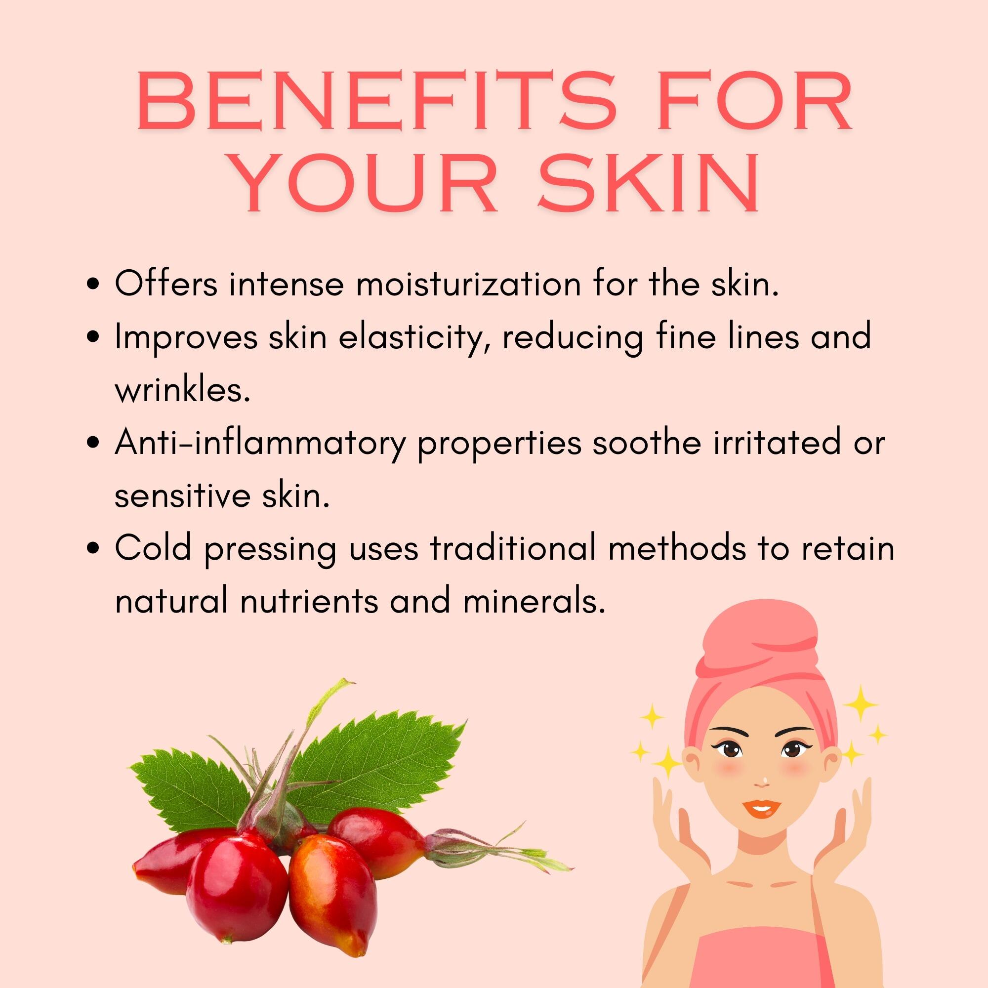 Rosehip Oil Skin benefits