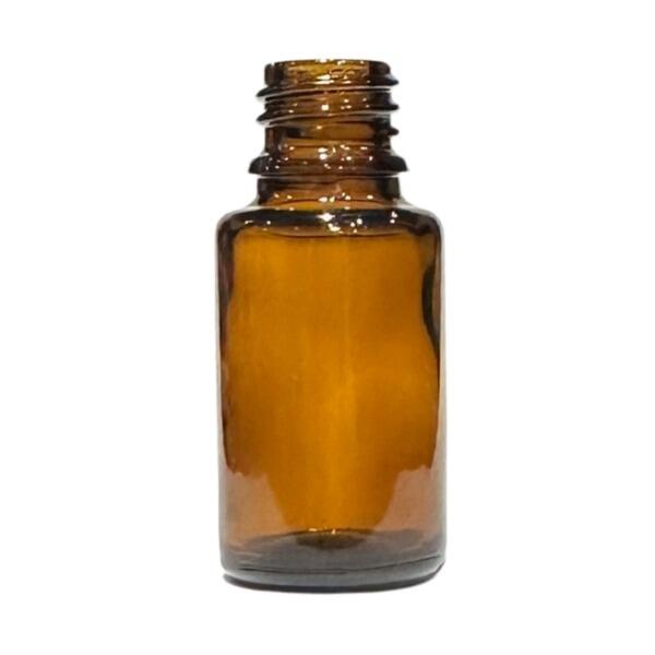 15ml amber glass bottle