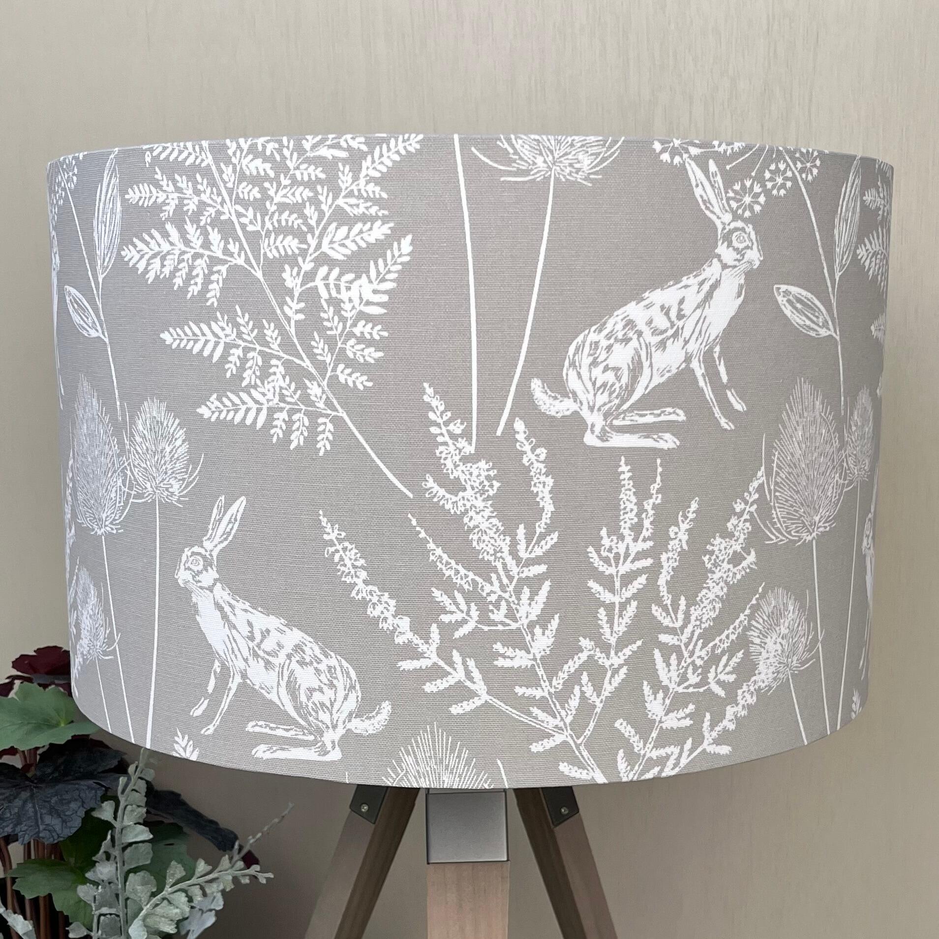 Kielder Hare Dove Grey Woodland Animals Lampshades