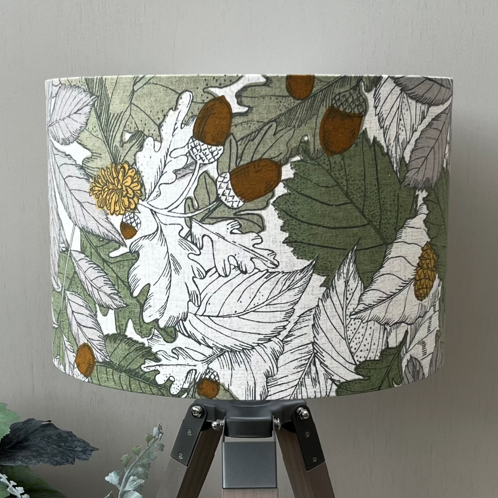 Botanical Table Lamp Shade┃Refresh Your Living Space┃Eve Scott Lighting