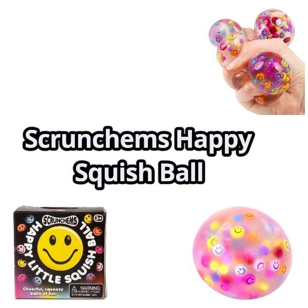 Lot De 3 Balles Anti-stress Scrunchem Diddy Squishy Kitties – Chatons Pailletés, Doux Et Résistants