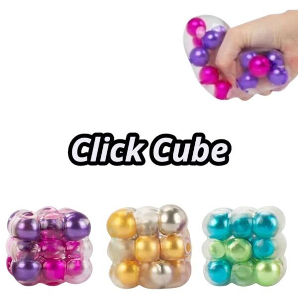 Asmr Clicker Clicker Cube ASMR Squishy | Crunchy Sensory Fidget Toy