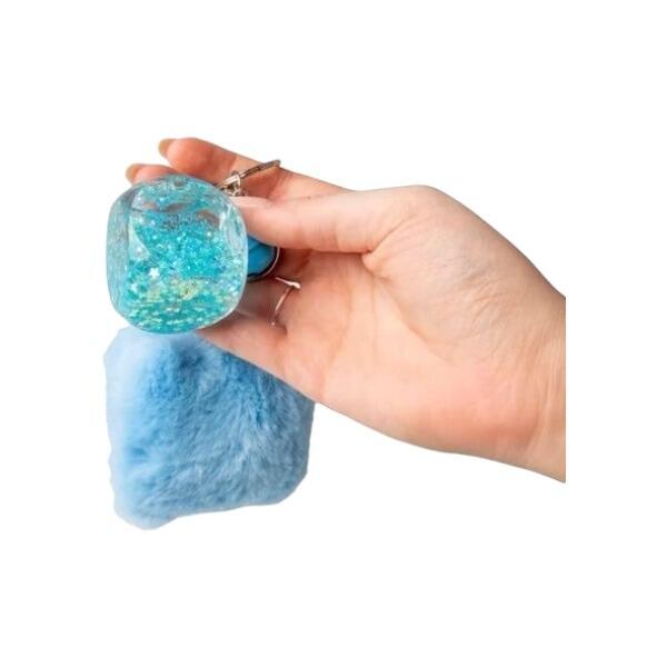 Essa Fidget Keychain Fluffy Fidget Keychain