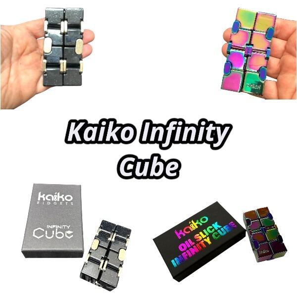 Kaiko Infinity Cube | Metal Folding Sensory Fidget | Manic Panda Fidgets
