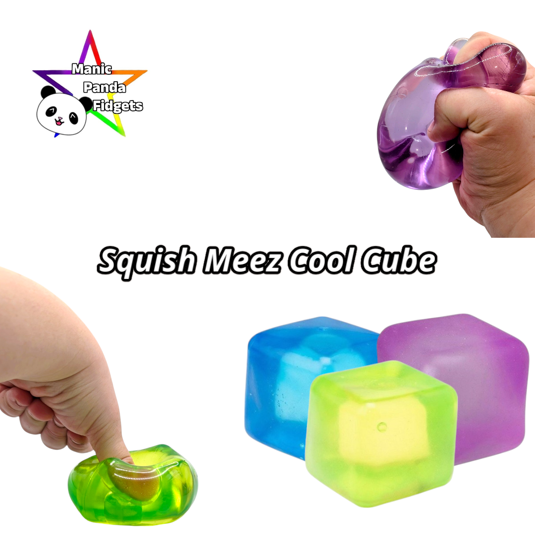 Needoh Nice Cube Squeeze Coke Sprite Fanta Pepsi simulé Squishy rebond lent sensoriel Fidget soulagement du stress jouet de décompression