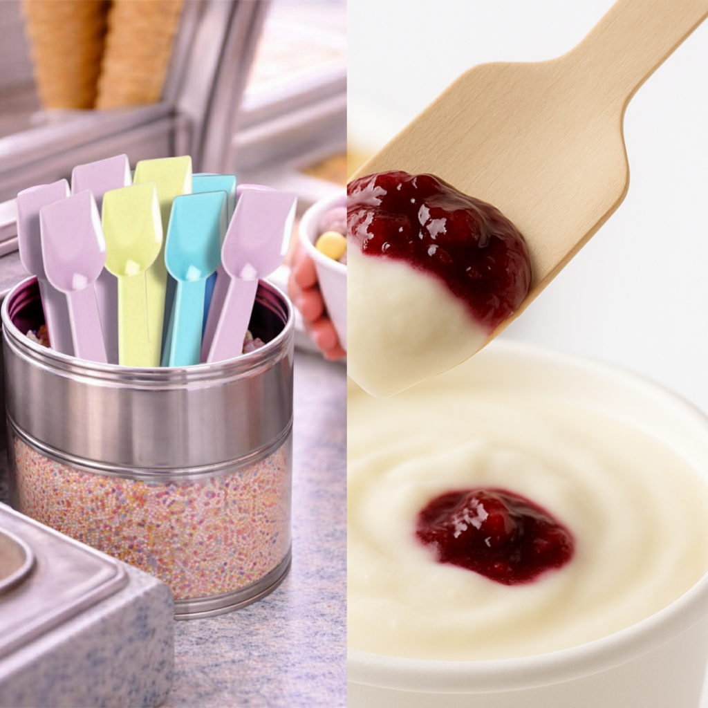 Ice Cream Spoons Guide: Wooden vs PLA Ice Cream Spoons Explained