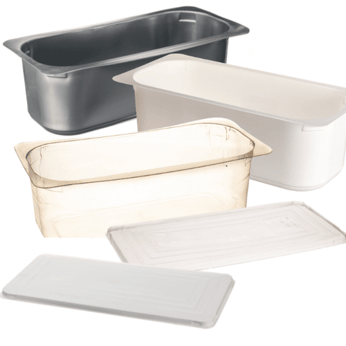 Thermoformed Flat Rim Trays