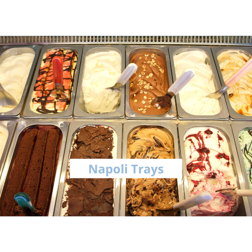 Napoli Ice Cream Containers/ Trays: The Perfect Choice for Storing, Transporting & Displaying Ice Cream & Gelato