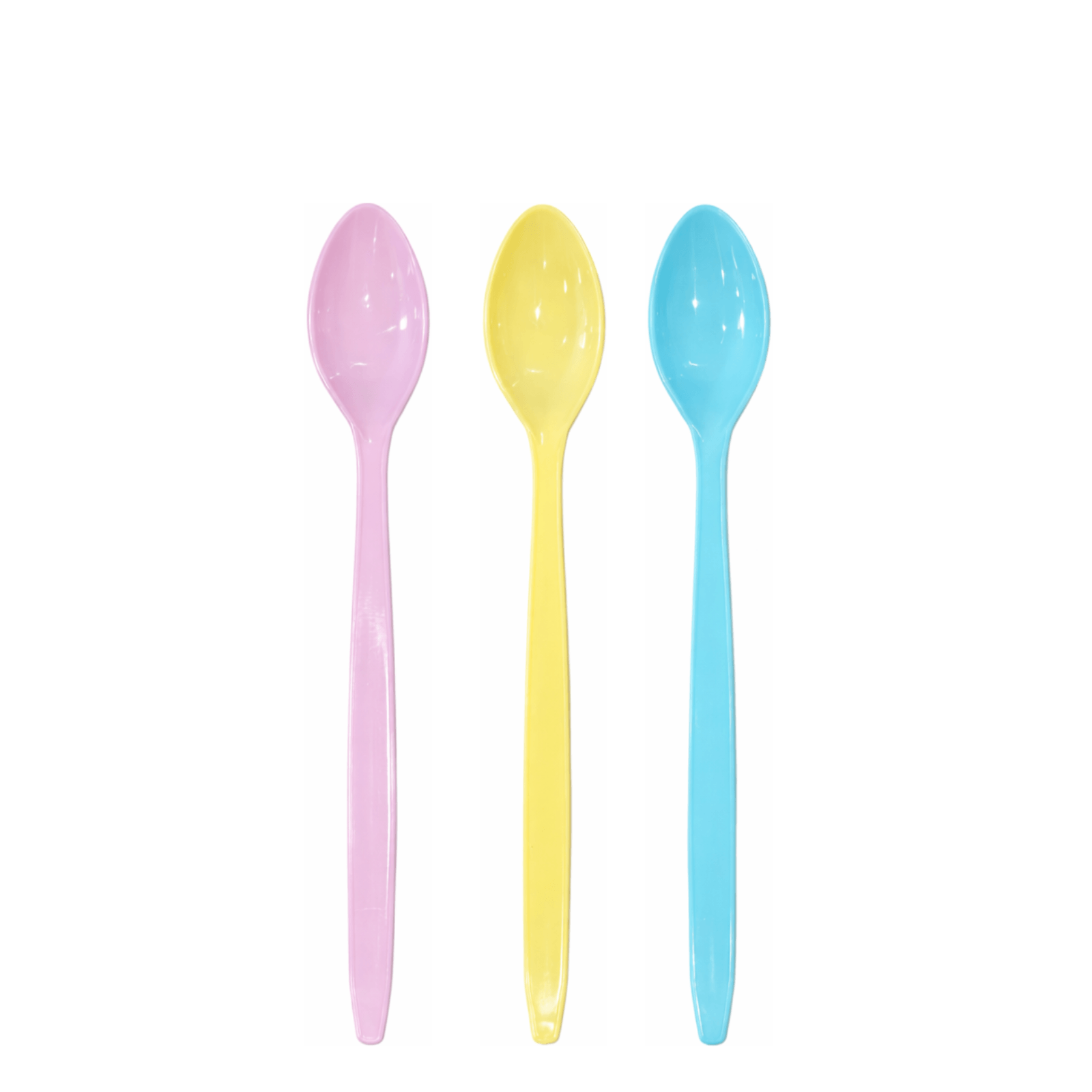 190mm Compostable Spoons - Mixed Colour