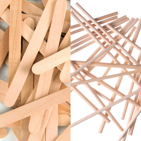 Flat vs Round Wooden Lollipop Sticks: Understanding the Key Differences