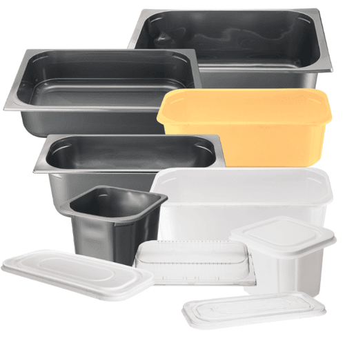 Thermoformed Rolled Rim Trays