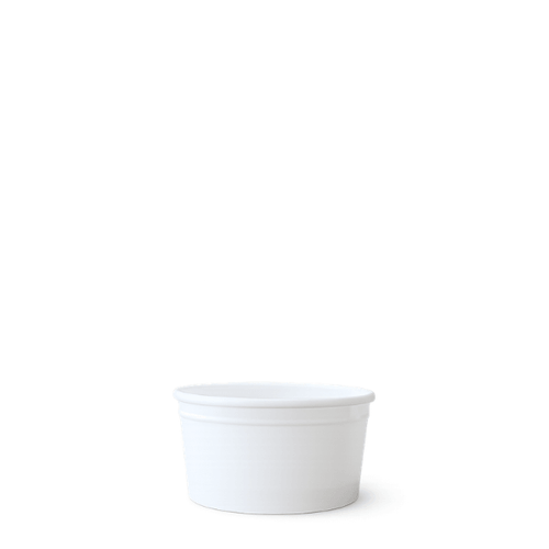 TYPE 102 155ml Ice Cream Tub - White -1
