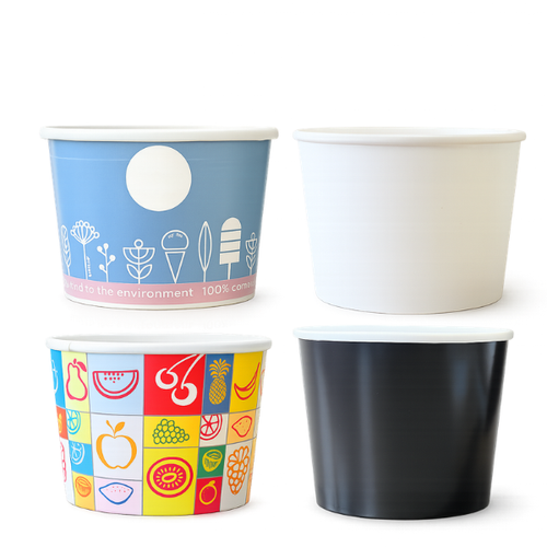Type 250 (290ml) Ice Cream Tubs