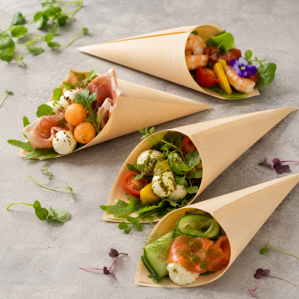 Canapé Cones: The Stylish, Practical Way to Serve Every Occasion
