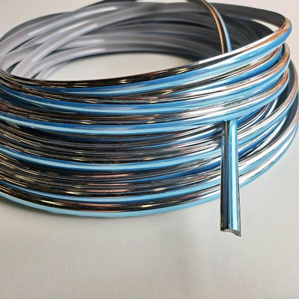 Chrome Insert For Windscreen Rubbers