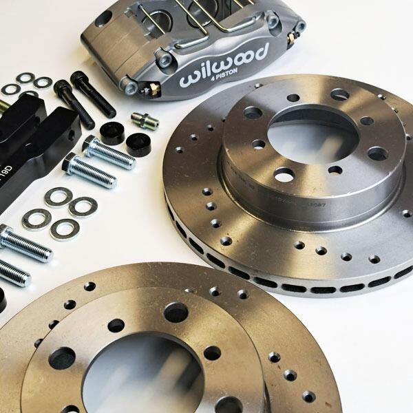 Wilwood Brake Kit 246mm Crossdrilled Vented 13 or 14