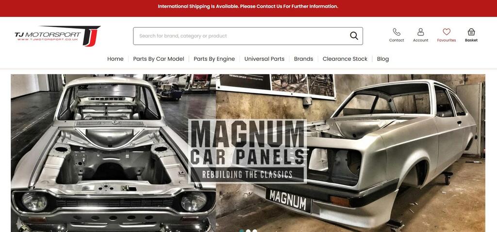 NEW WEBSITE @ TJ Motorsport