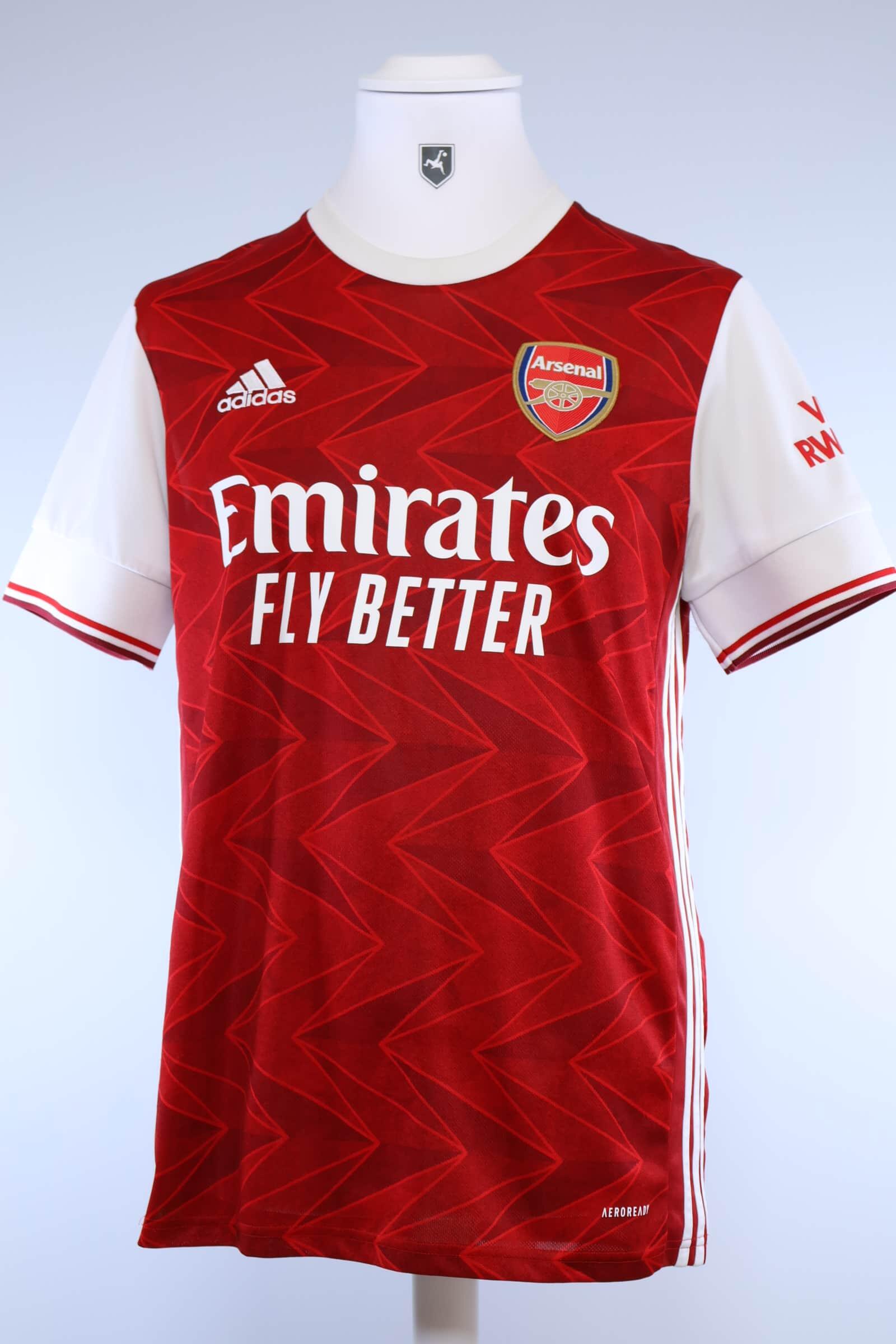 2020/21 - ARSENAL - AUBAMEYANG - #14 - HOME SHIRT - M