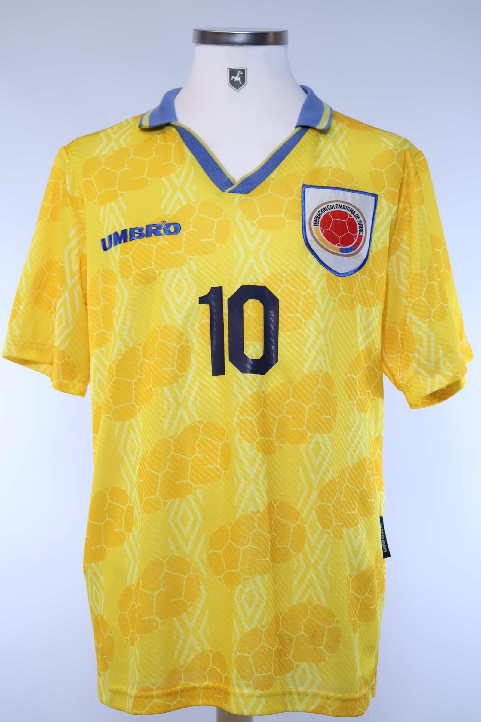 1994/95 - COLOMBIA - VALDERAMA - #10 - HOME SHIRT - L