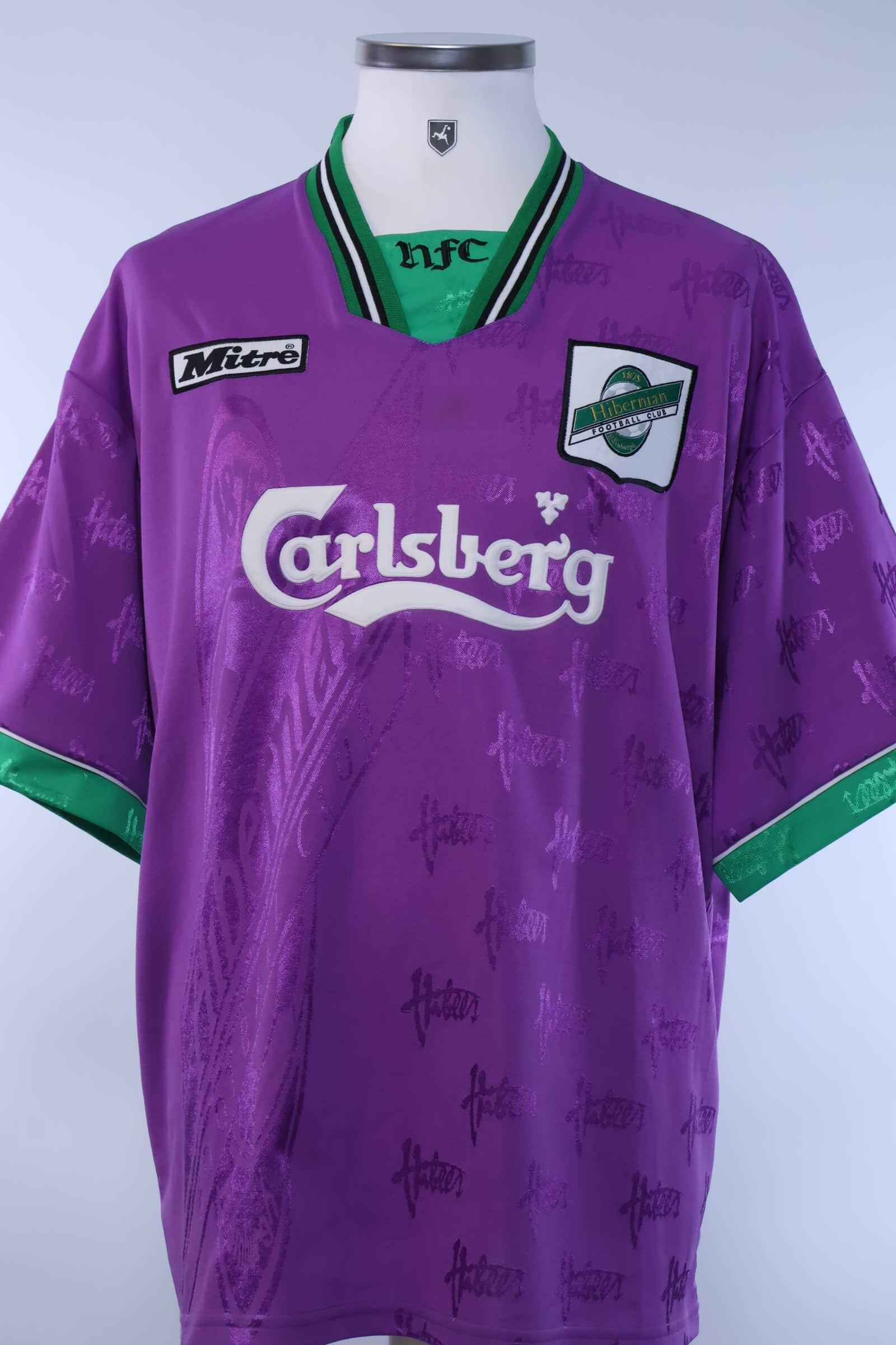 1996/98 - HIBERNIAN - AWAY SHIRT - XL