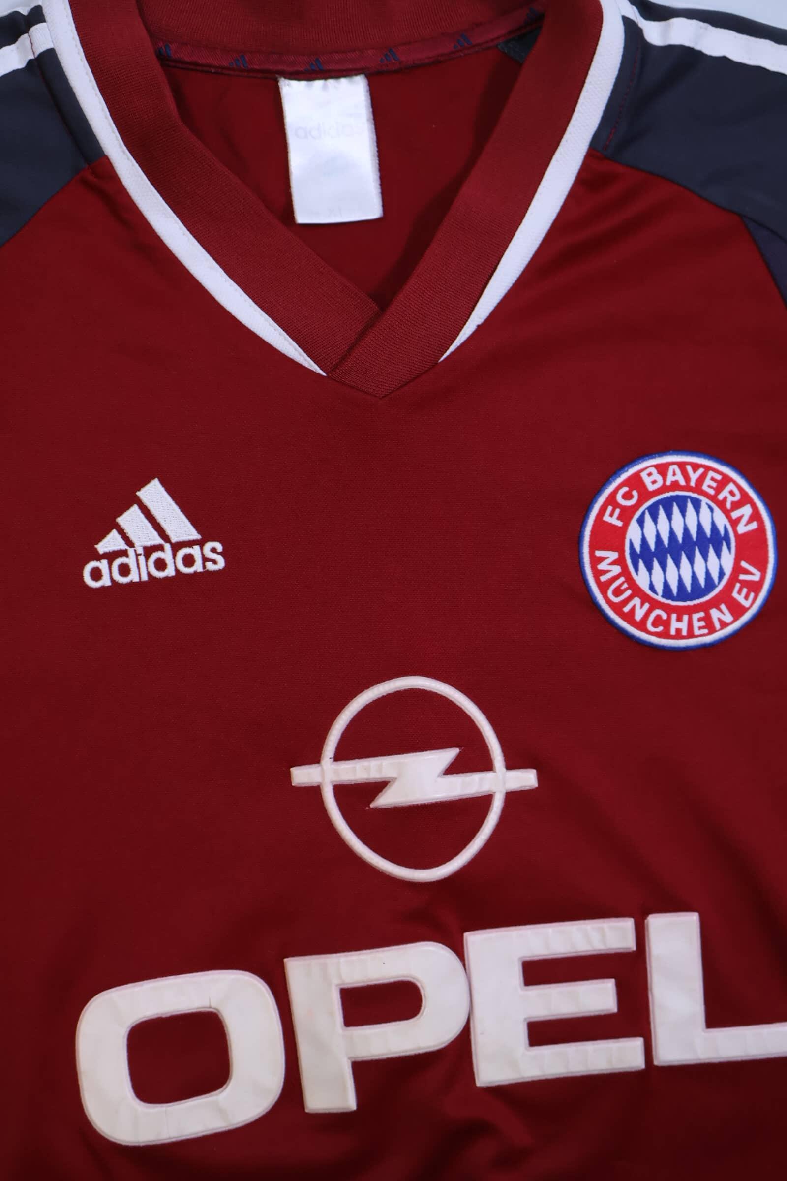 Bayern München Munich 2001 2002 adidas heimtrikot 01   Museum of Jerseys