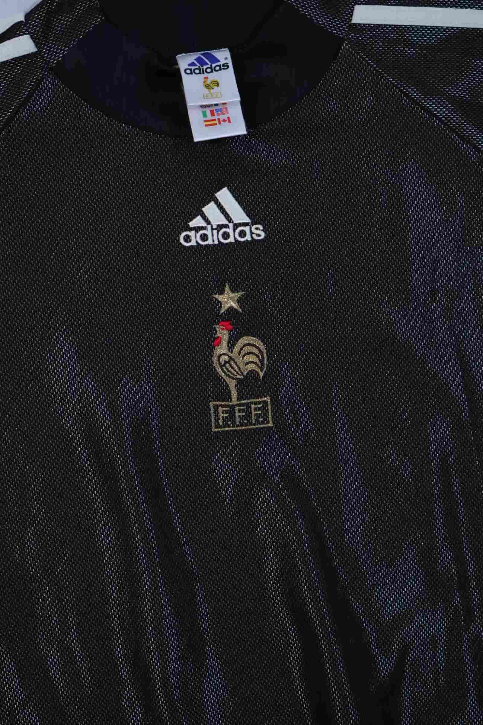 バルテズ 16番 シャツ 黒 2002/04 - FRANCE - BARTHEZ - #16 - GOALKEEPER SHIRT - XL