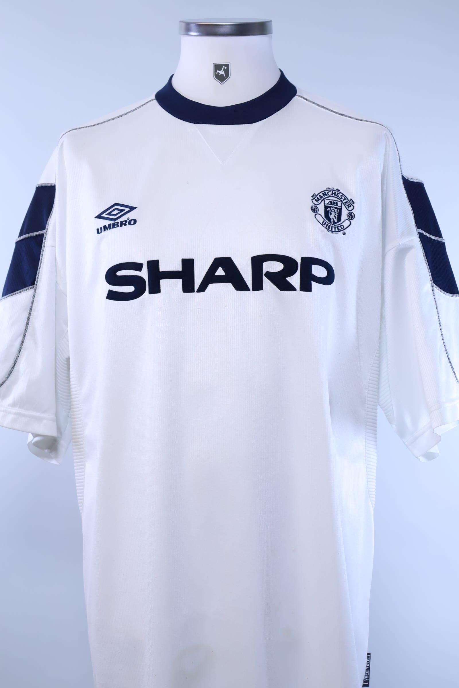 1999/00 - MANCHESTER UNITED - COLE - #9 - AWAY SHIRT - XXL