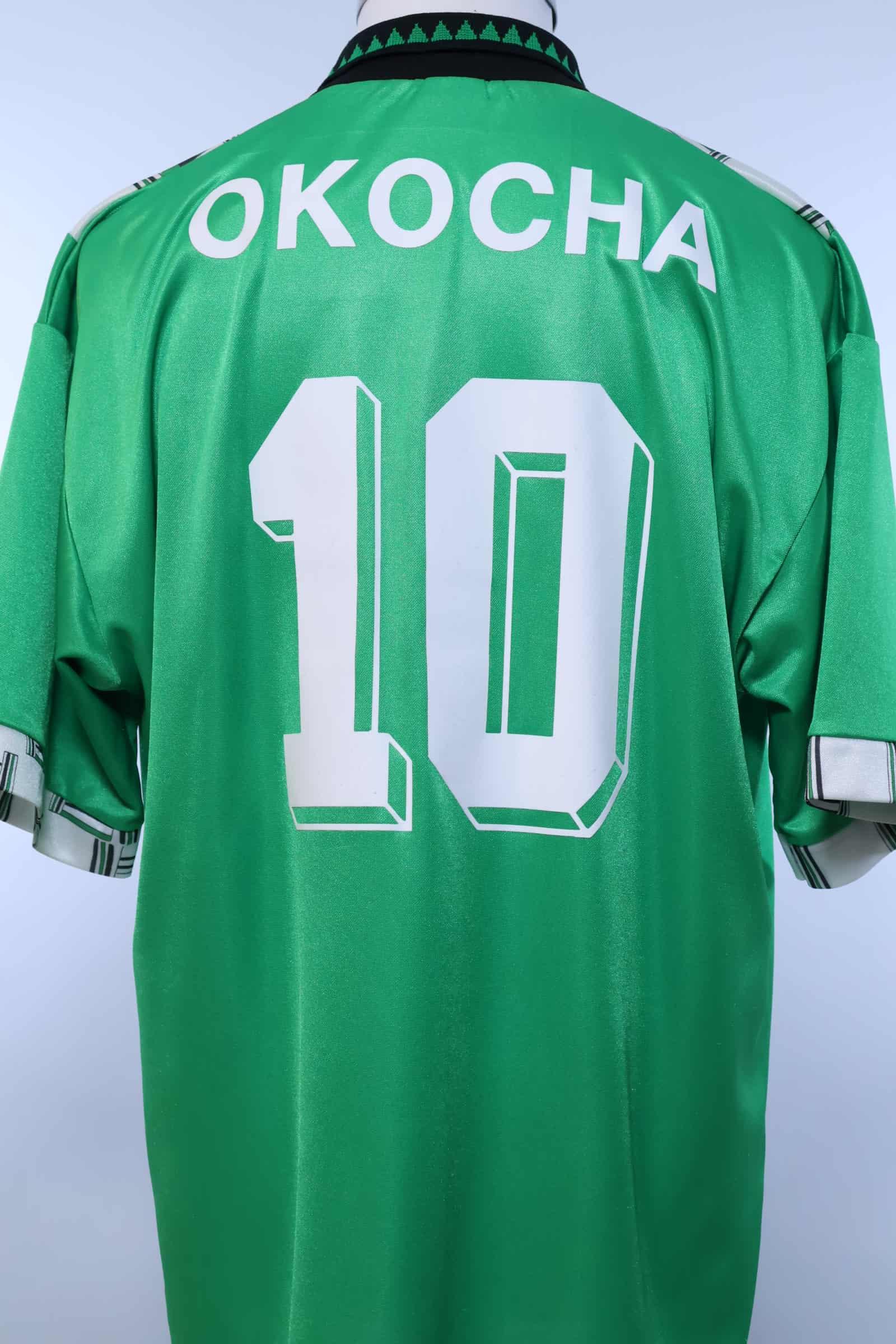 Maillot Retro 1994 Coupe du Monde Nigéria Domicile (10 OKOCHA
