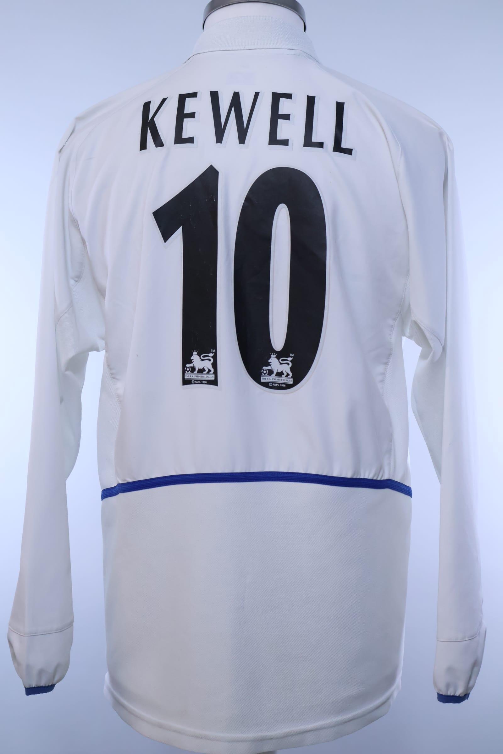 2002/03 - LEEDS UNITED - KEWELL - #10 - HOME SHIRT - M