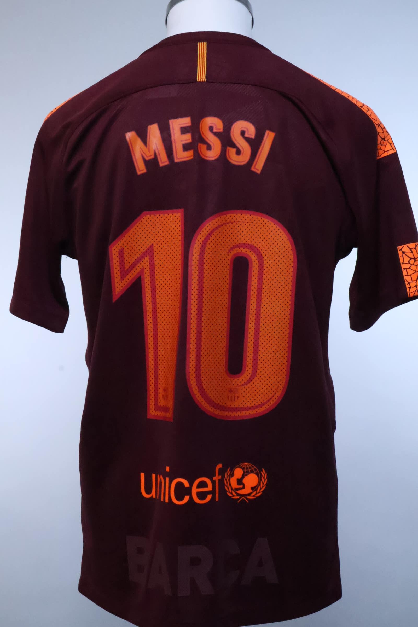 Fc Barcelona 2017/18 Messi #10 Third Shirt - M