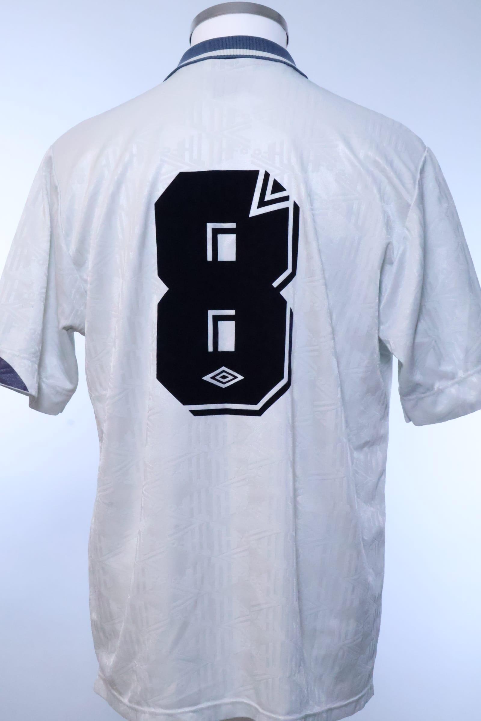 Tottenham Hotspur 1991/93 Gascoigne #8 Home Shirt - L
