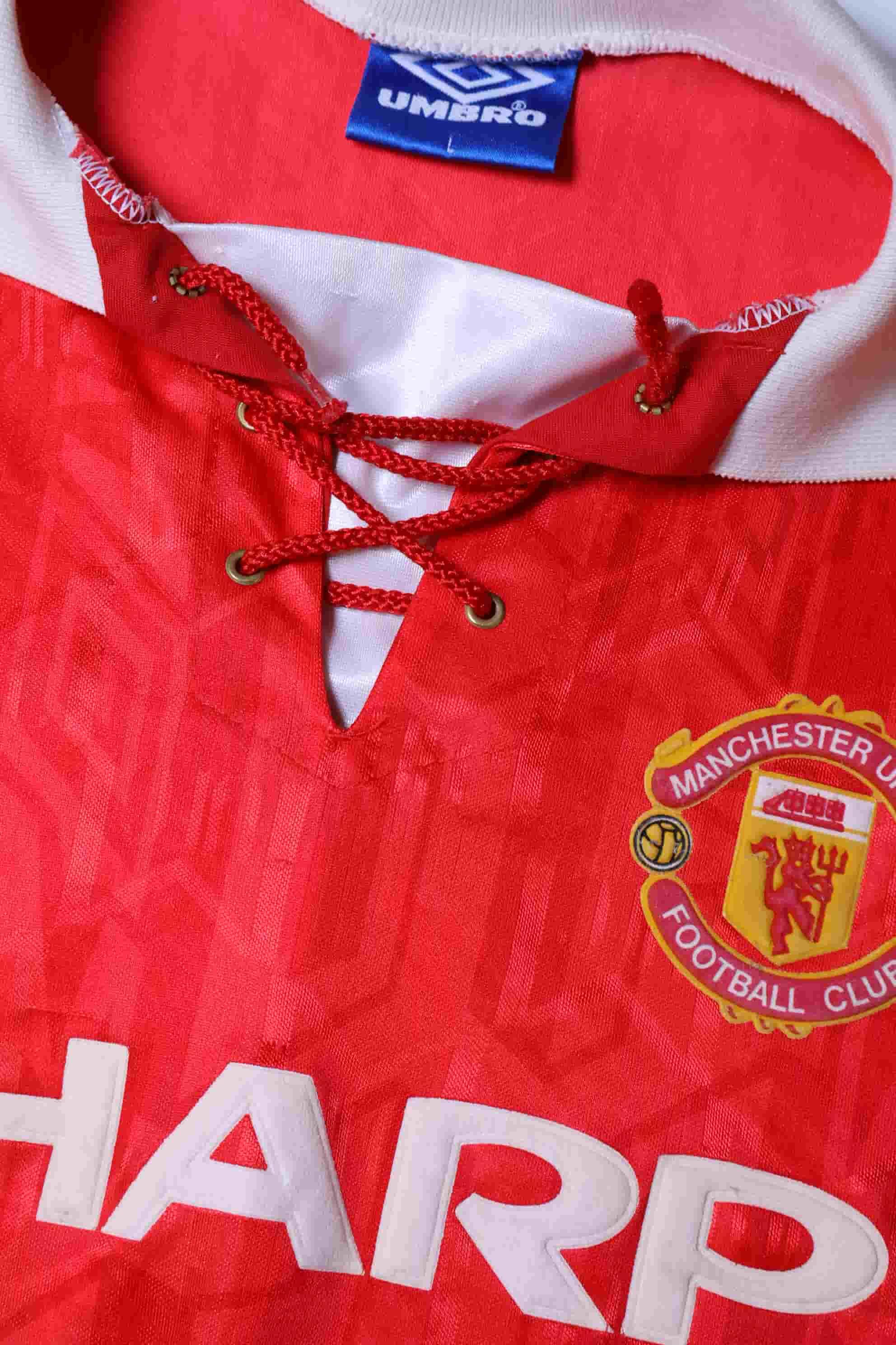 Manchester United 1992/94 Home Shirt - L