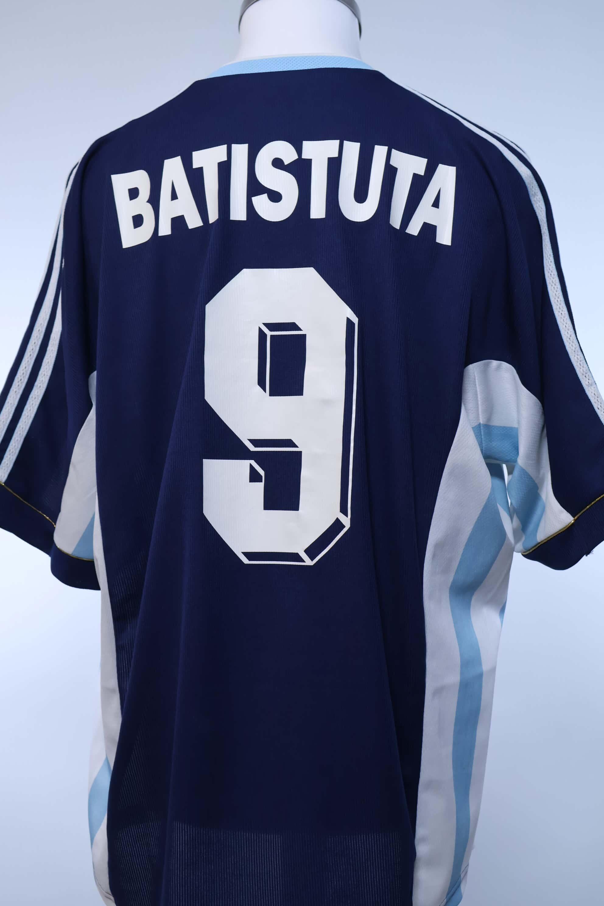 Argentina Batistuta #9 1998/ Home Shirt - XL