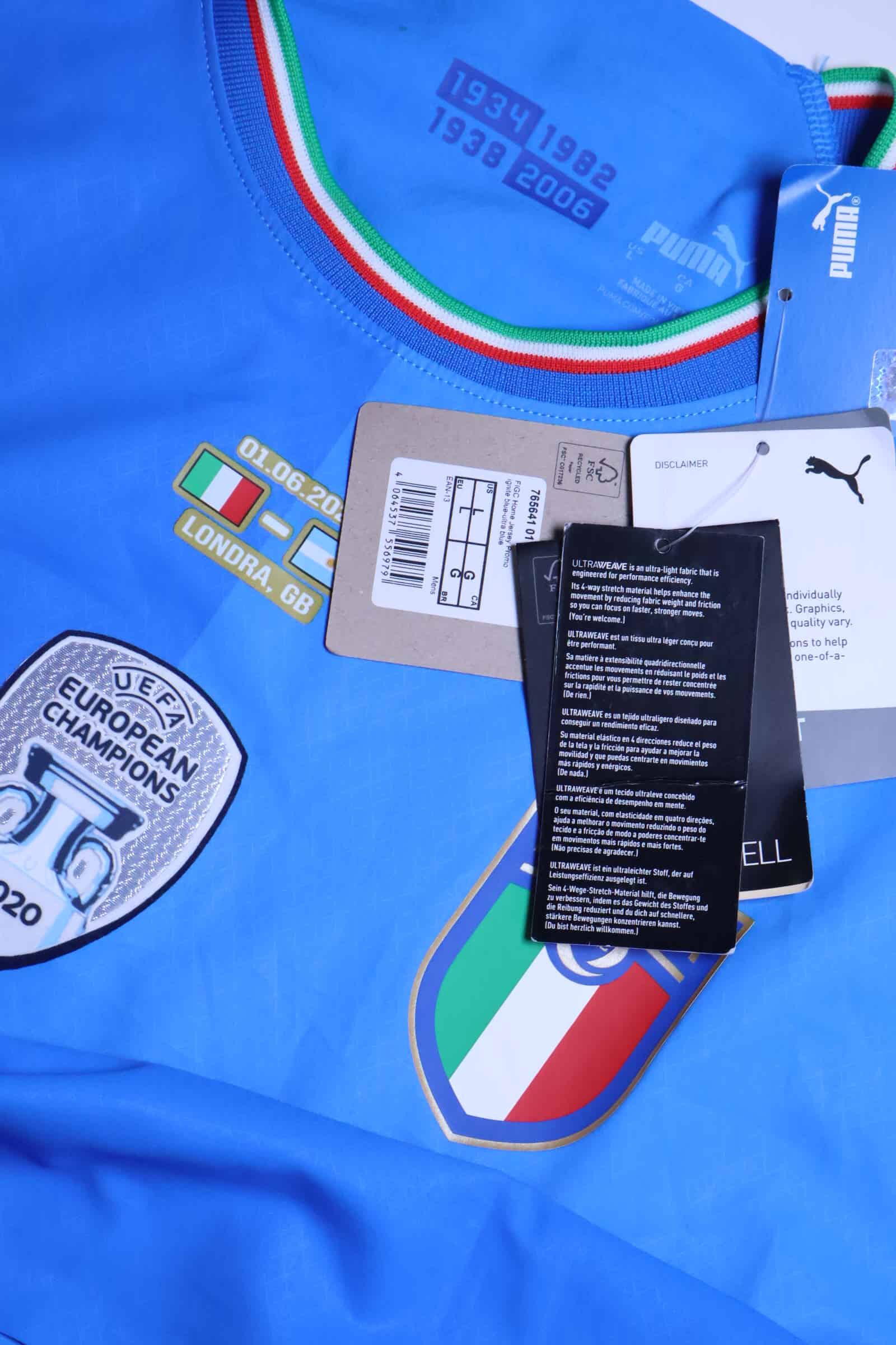 Italy Chiesa #14 2020/ Home Shirt - L